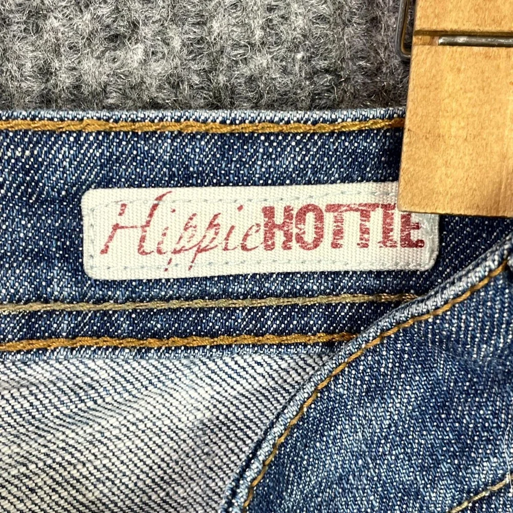 !it Jeans Hippie Hottie Flare Leg Women 26 Denim Stretch Gorpcore Classic Preppy